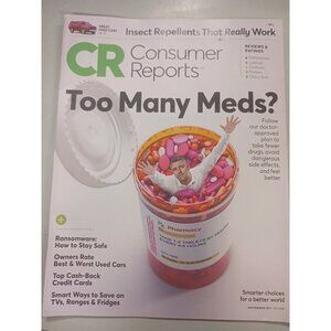 Consumer Reports Magazine September 2017 Too Many Meds